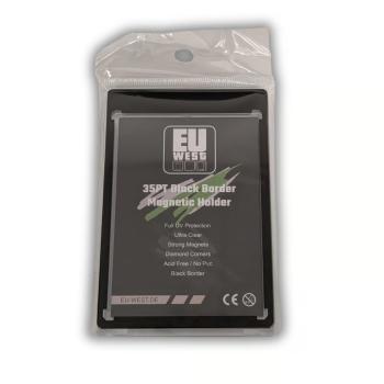 EU West 35pt Black Border Magnetic Magnet Holder